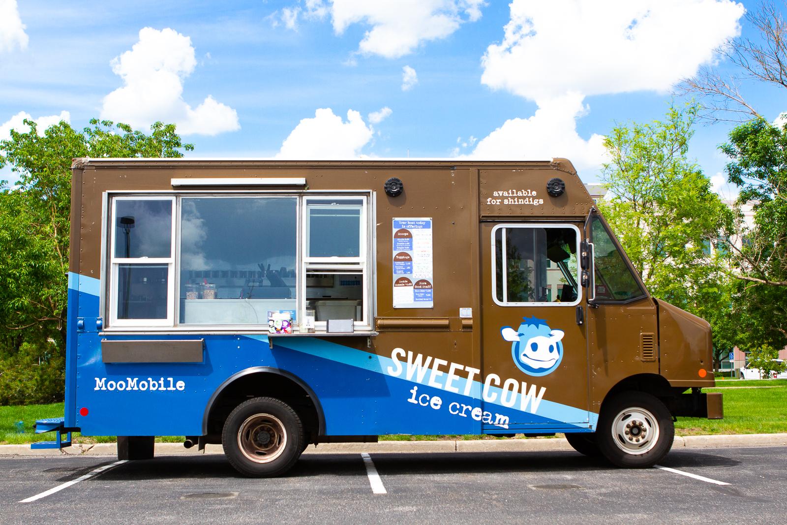 Sweet Cow MooMobile ice cream truck